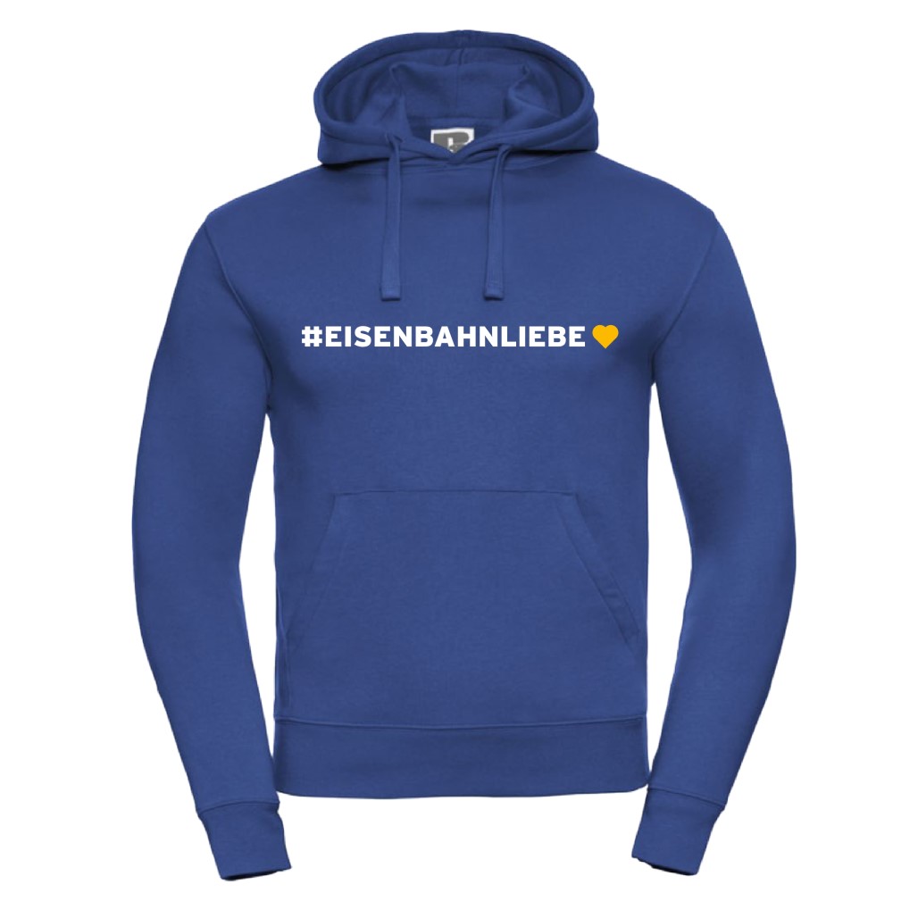 Hoodie #Eisenbahnliebe